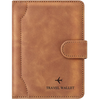 Passport Holder for Travel Essentials, Passport Wallet Cover Case for Travel Must Haves Accessories for Women and Men