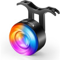 AliExpress West Biking WEST BIKING Smart Colorful Bike Taillight Light Sensing Brake Activated Waterproof Type C Rechargeable Bicycle Rear Light