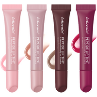 Lip Hydrating Lip Gloss Glitter Glossy Plumping Lipgloss High Shine Glass Finish Nude Colors Shiny Jelly Liquid Lipstick
