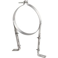 Kaminrohr-Wandgurt, geteilter Ring, Aufhänger, Rohrhalterung, Klemme für Winterkocher