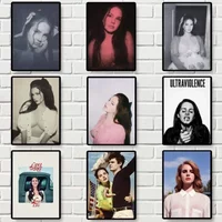 Lana Del Rey Singer POSTER Poster Prints Wall Pictures Living Room Home Decoration Small
