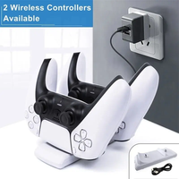 Dual Fast Charger for PS5 Wireless Controller USB Type-C Charging Dock Station Base Stand for Sony PS5 Gamepad Accessories