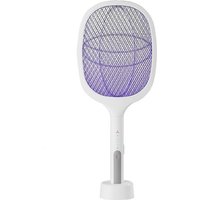 USB Rechargeable Mosquito Killer Lamp with UV Light Electric Fly Swatter And Baby Protection Net for Summer
