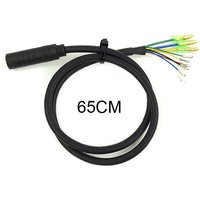 AliExpress TOOPRE 70/130/160CM E-bike 9Pin Motor Extension Cable Cord For Bafang Front Rear Wheel Hub Motors High Strength Accessory Part