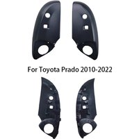 Car 360 Panoramic Camera Plastic Frame Rearview Mirror Cover Cap Bottom Lower Holder For Toyota Prado 2010-2023