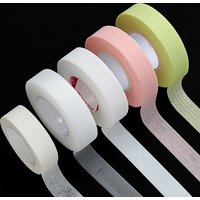 GLAMLASH 5PCS Transparent Medical PE False Eyelash Extensions Tape Double Eyelid Sticker Non-woven Fake Lash Eyeliner Tapes