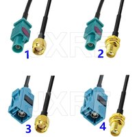 Fakra Z mâle vers SMA mâle câble adaptateur d'antenne de véhicule pour autoradio Android GPS Navigation FM AM Radio Satellite Radio