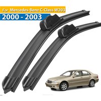 Erick's Wiper LHD Front Wiper Blades For Mercedes-Benz C-Class C32 W203 2000 - 2003 Windshield Windscreen Window Brushes 24"+21"