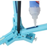 Arrow Flexching Jig DIY Tool Rubber Arrow Feather Plastic Feather Arrow Fletching Jig Stick Arrow Oudoors Arrow Feather