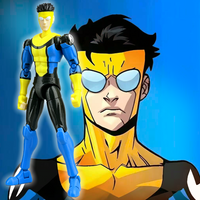 Legend13 3D Printed Invincible Imperial Mark Action Figure T13 3D Printed Anime Model Multi-Jointed Poseable Collectible Toy
