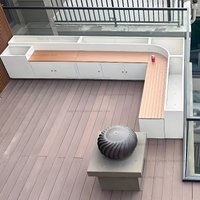 Nordic Creative Courtyard Planter Stool Modern Design Mall Rest Chair Terrace Landscape Garden Furniture Muebles Jardin FYSS