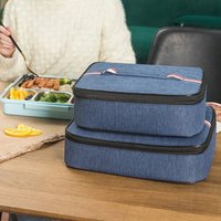 Portable Lunch Box Bag Large Capacity Insulated Universal Cooler Bag for Work Hiking