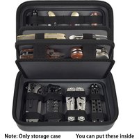 Pocket Knife Display Case, 24+ Folding Knife Collection Storage Organizer Holder, Knives Box for Tactical/Hunting/Edc/Survival