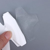 Beach Rackets Head Sticker Reduce Impact And Friction Black Transparent Rackets Frame Protection Tape Anti-collision
