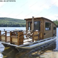 Brand New High-Speed Luxury 27ft Aluminum Fishing House Boat for Sale Deep Hull Cabin Cruiser Yacht