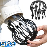 1/5PCS Roof Gutter Drain Cover Guard Plastic Leaf Filter Screen Anti Blockage Pipe Protector for Outdoor Rain Drain Eave Balcony