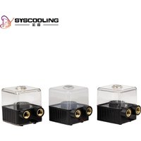 Syscooling New model pump SC-55A water pump for water cooling DC 12V brushless 390L/H pemp head 4.5meter with 150ML water tank