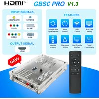 RetroScaler GBS Control Pro GBSC Video Converter RGBS VGA Scart Ypbpr Signal Composite S-Vdieo to HDMI™ For Retro Game Console