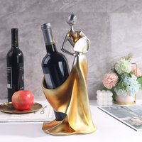 European Style Wine Rack, Girl Bottle Holder, Home Décor, Living Room Wine Cabinet, Decorative Pieces, Creative Ornament