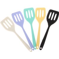 1Pc Small Integrated Silicone Frying Shovel Cooking Steak Frying Shovel Kitchen Frying Egg Fried Fish Shovel Cooking Tool.