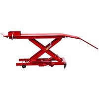 Certification High Load-bearing Capacity 1000LBS Steel Hydraulic Scissor Lift Height-adjustable for Motorcycles