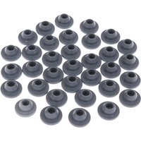 New 100Pcs Rubber Stoppers Self Sealing Injection Ports For 13mm Glass Bottles