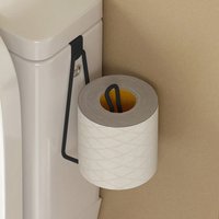 Adhesive Toilet Paper Holder Stainless Steel Tissue Hanger Waterproof Toilet Paper Stand Bathroom Accessories Paper Towels Hold