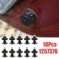 10pc Car Door Trim Panel Clip Fastener Fixing Rivets W709004S300 For Ford For Focus For C-Max 2003-07 For Focus MK2 For Kuga MK1