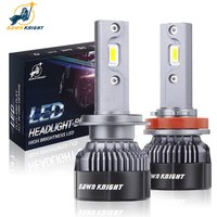 DAWNKNIGHT K5C Mini 40W H7 H4 Long Life Version Led Headlight Bulb 4300K K6C Led HB3 H11 Lamp Bulb H1 HB4 Led Lights For Car 12V