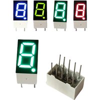 0.36 Inch Yellow/Blue/Green/Red Display LED Display 1 Bit Cathode/Anode Digital Bar Chart for Smart Appliances Mobile Charging