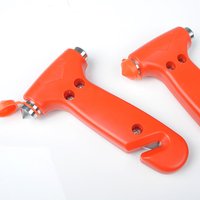 Solid Car Emergency Safety Hammer Escape Tool Car Window Breaker Seat Belt Cutter Multifunctional Escape Tools Car Accessories