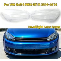 Für VW Golf 6 MK6 GTI R 2010-2014 Scheinwerferabdeckung Transparente Abdeckung Scheinwerfergehäuse Scheinwerferlinse Links & Rechts