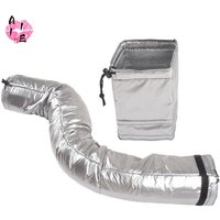 A11E-Portable AC Hose Insulation Sleeve, Air Conditioner Hose Cover Wrap For 5 Inch & 5.9 Inch Diameter Exhaust Hose