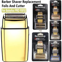 Hair Clipper Cutter And Foils Head For Babyliss Pro FXFS2 Electric Shaver Replacement Clipper Blades Head Net Barber Accessories