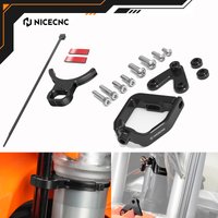 NICECNC For KTM 450 SX-F 125SX 250SX 250 SX-F 300XC 350 450 SX-F XC-F 2023-2025 Steering Damper Bracket & Front Brake Line Guide