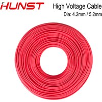 HUNST-Câble haute tension pour alimentation laser CO2, 3 m, 5 m, 10m, tube laser, machine de gravure et de découpe