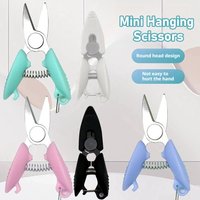 Ultra Small Mini Hanging Pocket Scissors Threading Craft Cross Stitch Office Multi-Functional Thread Embroidery Trimmer Portable