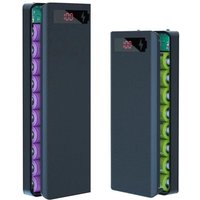 8&10 Slots 18650 Power Bank Case Battery Box Holder Portable Dual USB Type C Interface Charge Port USB Power Bank Charge Shell