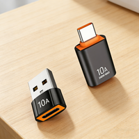 10A OTG USB 3.0 Female To Type C Male Adapters Type C Female To USB 2.0 Male Converter OTG Adapter For For Laptop iPad Mac