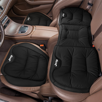 Front/Rear Car Seat Cover PU Leather Car Seat Cushion Chair Protect Pad For Jeep Renegade Compass Wrangler JK JL Grand Cherokee