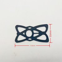 AliExpress NONE 2-5PCS Bike Motorcycle Silicone Cell Phone Holder Band Universal Elastic Rubber Security Strap for Bicycle Handlebar Cradle Clip