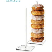 NEW Acrylic Doughnut Holder Dessert Display Rack Dim Sum Bread Sales Rack Donut Stand Birthday Party Wedding Table Decoration