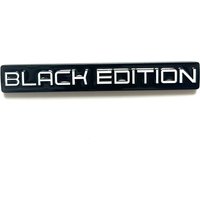 AliExpress NONE Metal Black Edition 3D Car Body Badge Limited Edition Sticker Trunk Fender Emblem Decal Accessorie For Car Motorcycle Bike