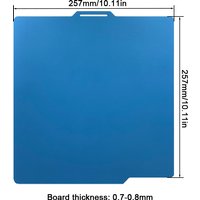 Cool Plate P2S Build Plate 257x257mm Double Sided Heated Bed Build Plate For Bambu Lab P1P P1S A1 X1 X1C X1E 3D Printers parts