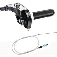 Universal 22mm CNC Aluminum Accelerator Throttle Twist Grips Handlebars Cable For Motorcycle Moped Scooter ATV Quad Bike M10*1.
