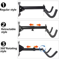 AliExpress Wall Beam Road Hanging Rack Kids Bike Scooter Hanger Optional Foldable Hook Adjustable Mount W/ Rim Bondage Belt