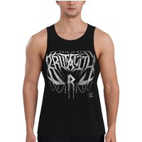 AliExpress This Is My Brutality Rhea Ripley Metal Printed Men's Gym Clothing Fitness Muscle Sleeveless Shirt Tank Tops Cycling Vest