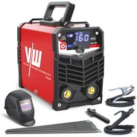 VECTOR WELDING Electrode Welding Machine 2 In 1 Lift TIG MMA ARC160K IGBT Technology Antistick Welder 220V Stainless Steel