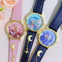 In Stock Original Hatsune Miku Star Moon Knight Surprise Watch Blind Box Animation Tide Play Around Cute Collection Gift Toys