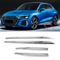 For Audi A3 2021 hatchback car body door edge electroplated decorative bright strip